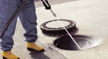 hidrojeteamento em redes de esgoto